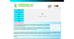 Desktop Screenshot of powertracinc.com